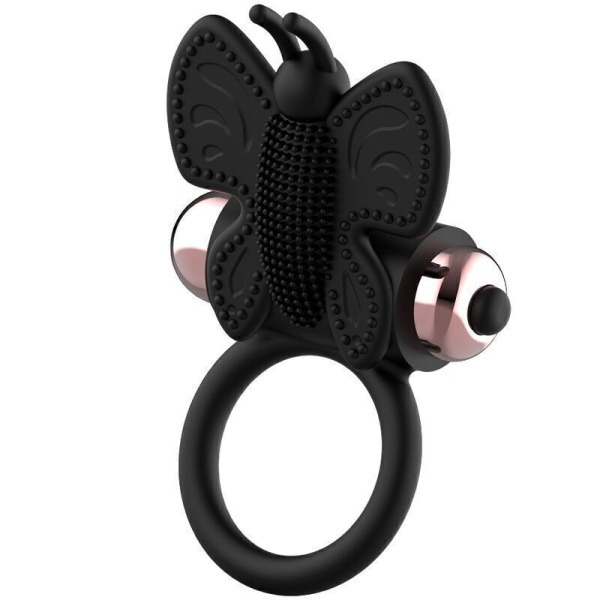 COQUETTE Cock Ring Vibrante a Farfalla